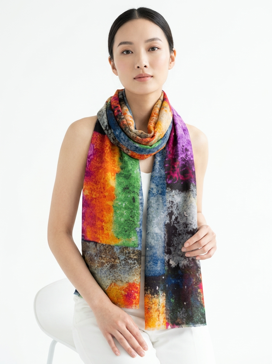 Supernova Trace Wool Scarf