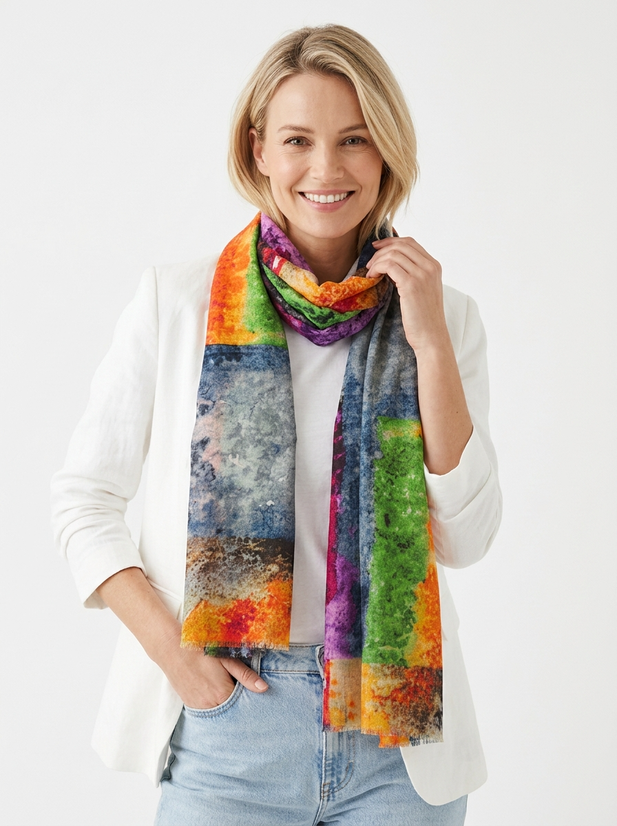 Supernova Trace Wool Scarf