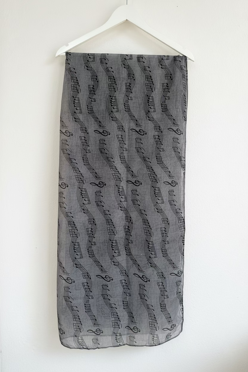 Notes Scarf