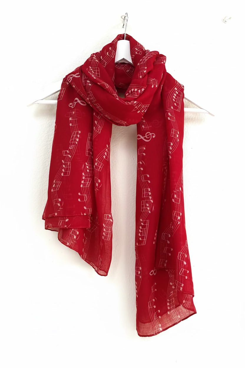 Notes Scarf