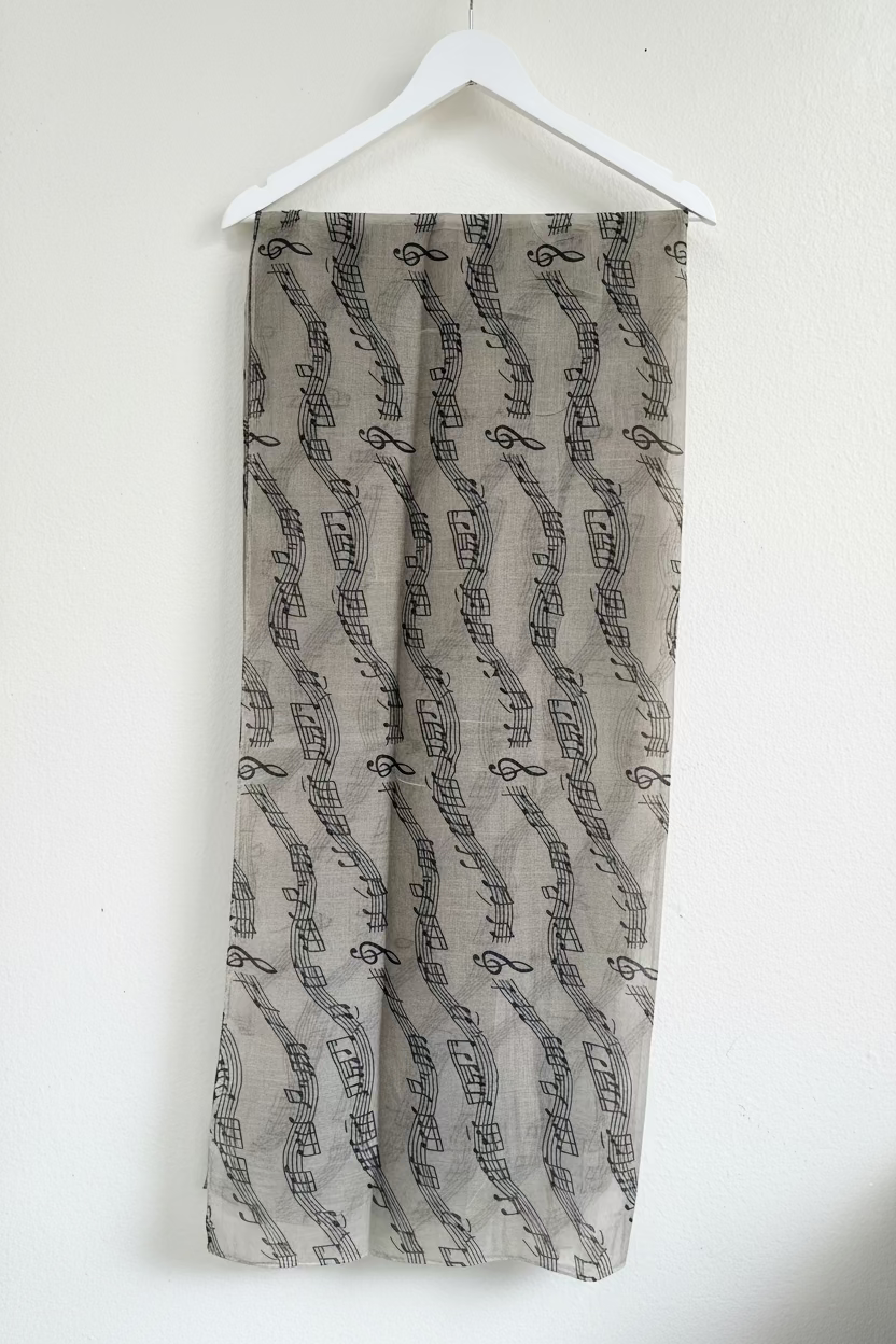 Notes Scarf