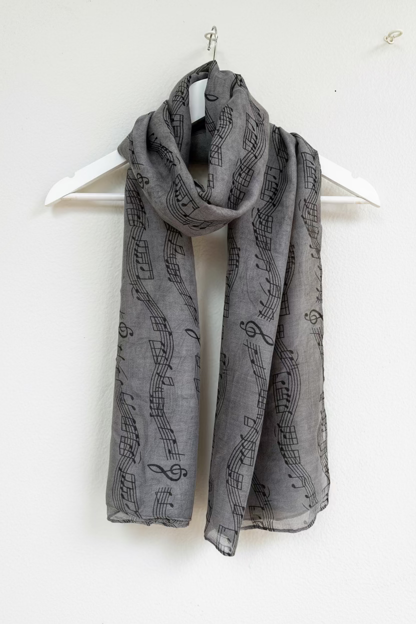 Notes Scarf
