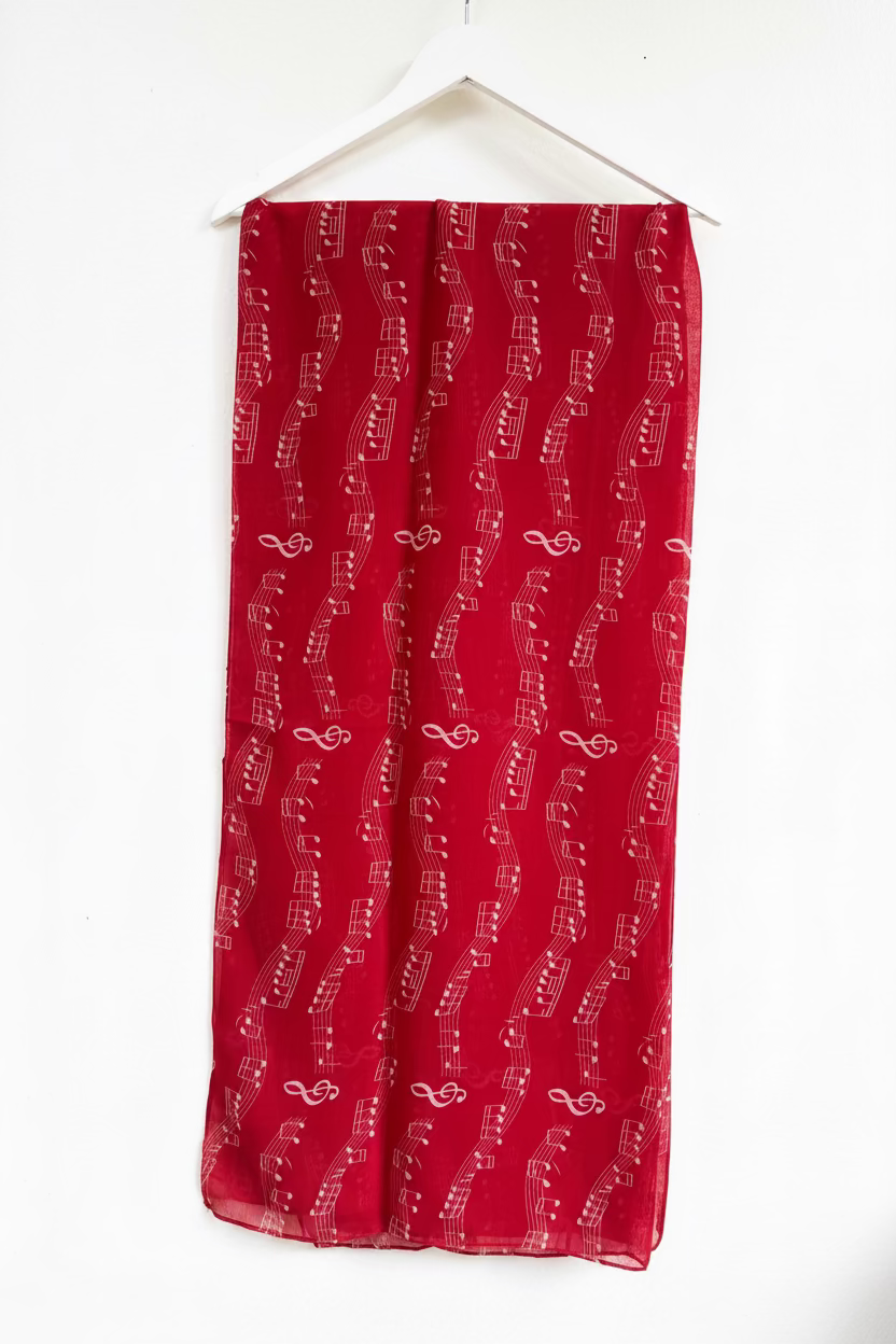 Notes Scarf